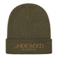 Jade Seed Wellness Recycle Eco Ribbed knit beanie